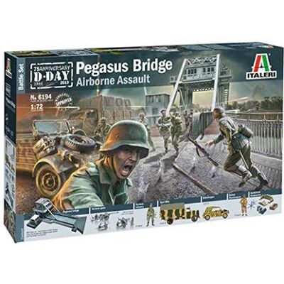 Italeri - 1/72 Pegasus Bridge Glider Assault (IT6194) Italeri - 1/72 Pegasus Bridge Glider Assault (IT6194)