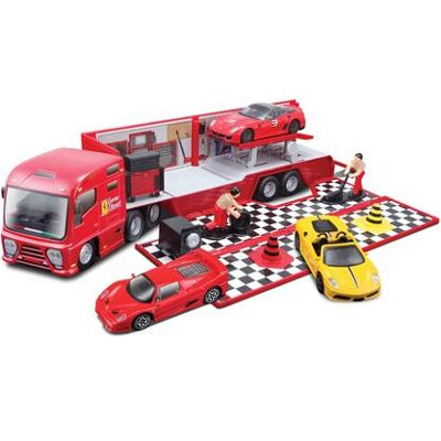 Bburago - Camion Hauler Ferrari Bburago - Camion Hauler Ferrari