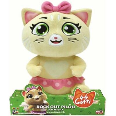 Simba - 44 Gatti Power Pilou Cm.20 con Luci 170222 Simba - 44 Gatti Power Pilou Cm.20 con Luci 170222