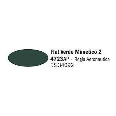 Italeri - Boccetta colore 20 ml Flat Verde Mimetico 2 Italeri - Boccetta colore 20 ml Flat Verde Mimetico 2