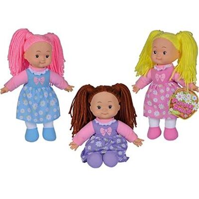 Simba Toys Flower Dolly - Bambola morbida 38cm - Vari Colori Simba Toys Flower Dolly - Bambola morbida 38cm - Vari Colori