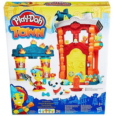 Hasbro - Playdoh Town - La Stazione dei Pompieri Hasbro - Playdoh Town - La Stazione dei Pompieri
