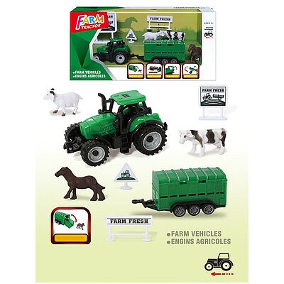 ODG - Trattore Friz. Con Rimorchio E Animali (257) ODG - Trattore Friz. Con Rimorchio E Animali (257)