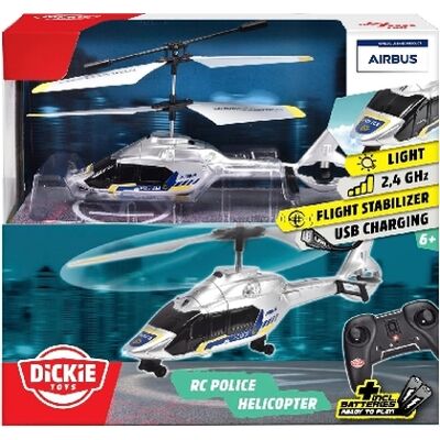 Elicottero Polizia RC Dickie - Airbus H160, Design Realistico, Distanza 50m Elicottero Polizia RC Dickie - Airbus H160, Design Realistico, Distanza 50m