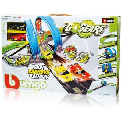 Bburago - Pista Go Gears, Dual Daredevil Raceway Bburago - Pista Go Gears, Dual Daredevil Raceway