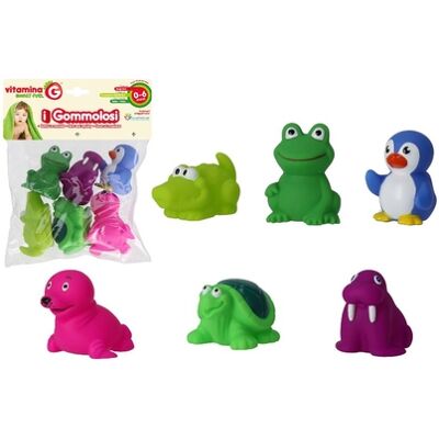 Globo - Gommolosi Animali Marini 6pz (05279) Globo - Gommolosi Animali Marini 6pz (05279)
