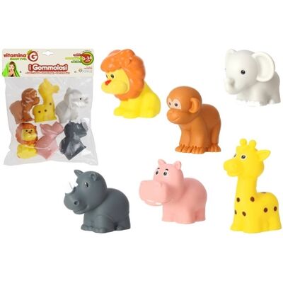 Globo - Gommolosi Animali Zoo 6pz (05298) Globo - Gommolosi Animali Zoo 6pz (05298)