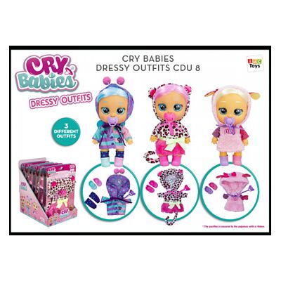 IMC Toys - Cry Babies 2.0 Daily Outfits (83103) IMC Toys - Cry Babies 2.0 Daily Outfits (83103)