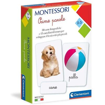 Clementoni - Montessori Prime Parole (16319) Clementoni - Montessori Prime Parole (16319)