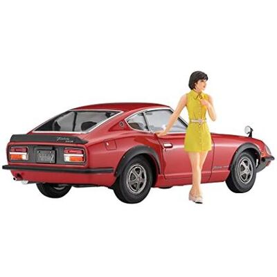 Hasegawa - 1/24 Nissan Fairlady 240zg W/70 Girl Figure (Hassp539) (HA5 Hasegawa - 1/24 Nissan Fairlady 240zg W/70 Girl Figure (Hassp539) (HA5