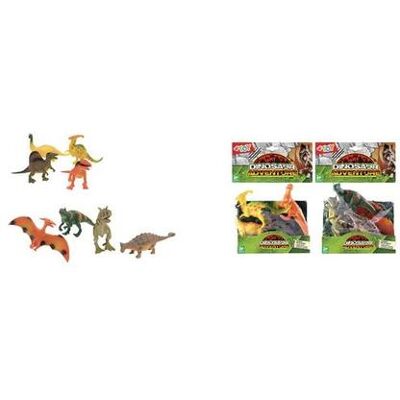 Globo - Animali Wtoy Animali dinosauri 4pz - articolo assortito 1 pz ( Globo - Animali Wtoy Animali dinosauri 4pz - articolo assortito 1 pz (