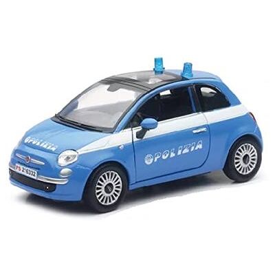 New Ray - Auto Fiat 500 Polizia 1:24 (71353) New Ray - Auto Fiat 500 Polizia 1:24 (71353)