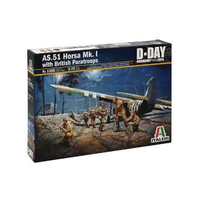 Italeri - As.51 Horsa Mk.I/Ii & British Paratroops Italeri - As.51 Horsa Mk.I/Ii & British Paratroops