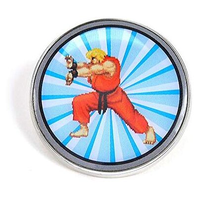 Half Moon Bay - Street Fighter: Ken (Spilla Smaltata) Half Moon Bay - Street Fighter: Ken (Spilla Smaltata)
