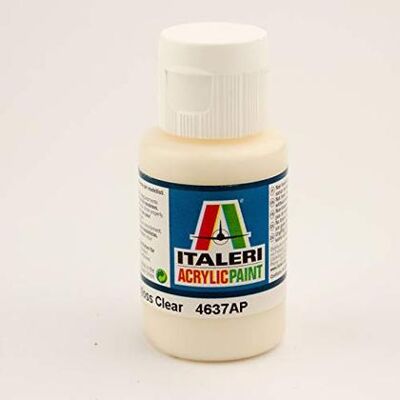 Italeri - Boccetta colore 35 ml - Semigloss Clear Trasparente Italeri - Boccetta colore 35 ml - Semigloss Clear Trasparente
