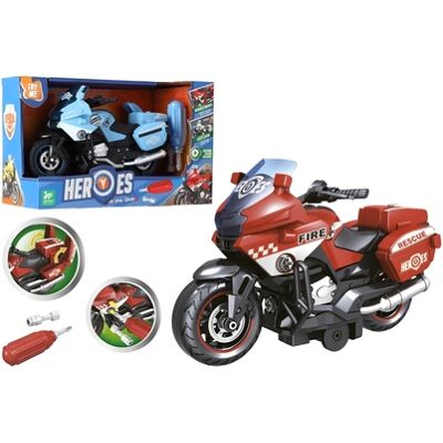 Globo - Moto Friz Police/Pompieri Con L/S Smont/Rim T-M Globo - Moto Friz Police/Pompieri Con L/S Smont/Rim T-M
