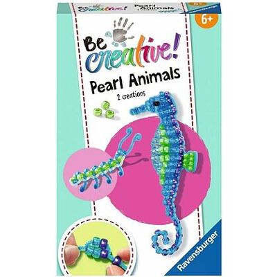Ravensburger - Be Creative - Pearl Animals (18428) Ravensburger - Be Creative - Pearl Animals (18428)