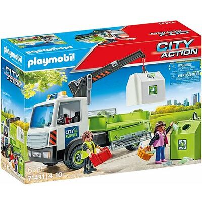Playmobil - Camion trasporto contenitori rifiuti (71431) Playmobil - Camion trasporto contenitori rifiuti (71431)