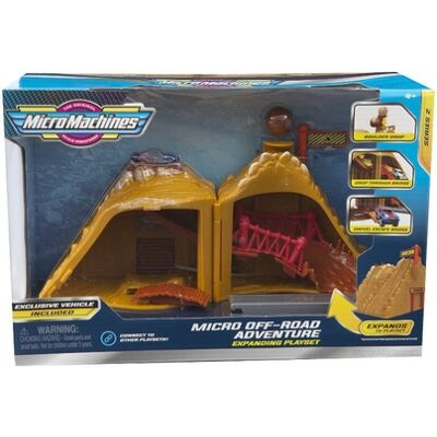 Playset Micro Machines con veicolo - Espandibile per bambini Playset Micro Machines con veicolo - Espandibile per bambini