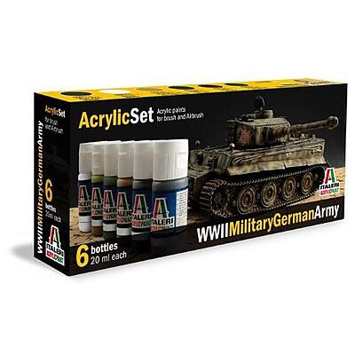 Italeri - Carro armato tedesco 2 guerra mondiale (6 Boccette Incluse) Italeri - Carro armato tedesco 2 guerra mondiale (6 Boccette Incluse)