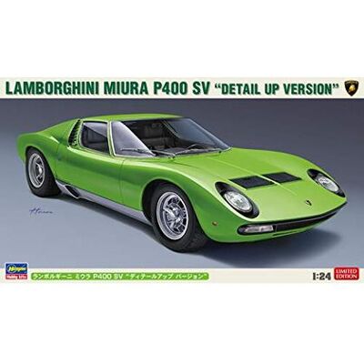 Hasegawa - 1/24 Lamborghini Miura P400 Sv, Detail-Version (HA20439) Hasegawa - 1/24 Lamborghini Miura P400 Sv, Detail-Version (HA20439)