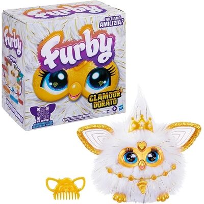 Hasbro - Fur Furby - Golden Glam Hasbro - Fur Furby - Golden Glam