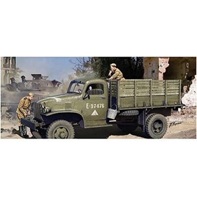 Mini Art - 1/35 1,5t 4x4 G7107 Cargo Truck w/Wooden Body (MA35386) Mini Art - 1/35 1,5t 4x4 G7107 Cargo Truck w/Wooden Body (MA35386)