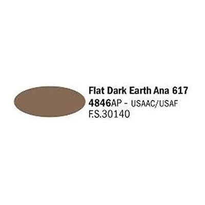 Italeri - Boccetta colore 20 ml Flat Dark Earth Ana 617 Italeri - Boccetta colore 20 ml Flat Dark Earth Ana 617