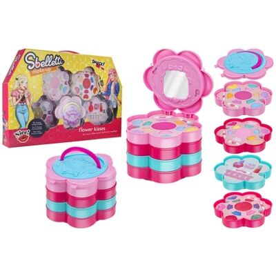 Globo - Sbelletti Trucchi Cofanetto Fiore Con Specchio (42468) Globo - Sbelletti Trucchi Cofanetto Fiore Con Specchio (42468)