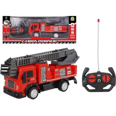 Globo - Camion Pompieri R/C 1:24 27mhz (41476) Globo - Camion Pompieri R/C 1:24 27mhz (41476)