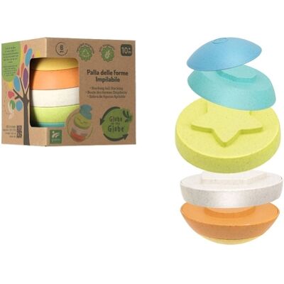 Globo - Palla Assemblabile 12cm 6pz Bioplastica (42476) Globo - Palla Assemblabile 12cm 6pz Bioplastica (42476)