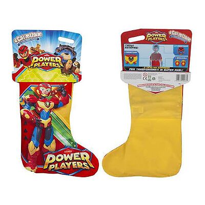 Giochi Preziosi - Calzettone Power Players (C0400000) Giochi Preziosi - Calzettone Power Players (C0400000)