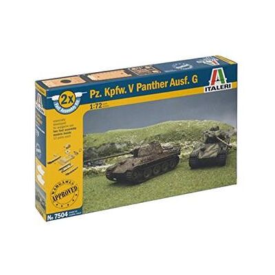 Italeri - Pz.Kpfw.V Panther (2 Fast Assembly Models) Italeri - Pz.Kpfw.V Panther (2 Fast Assembly Models)