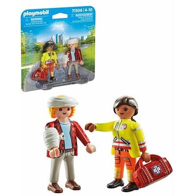 Playmobil - Paramedico con paziente (71506) Playmobil - Paramedico con paziente (71506)