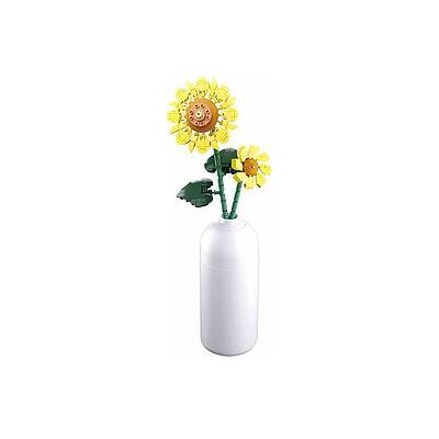 Sluban - Flower Doppio Stelo Girasole Con Vaso Sluban - Flower Doppio Stelo Girasole Con Vaso