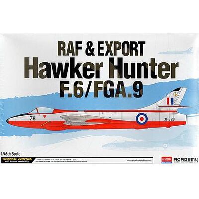Kit Modello Hawker Hunter XF526 Scala 1:48 - Aereo Kit Modello Hawker Hunter XF526 Scala 1:48 - Aereo