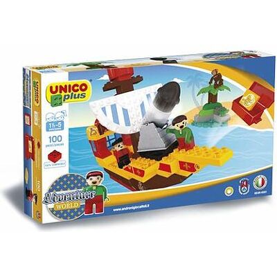 Androni Galeone dei pirati - 97 pz con 3 pers - Costruzioni Androni Galeone dei pirati - 97 pz con 3 pers - Costruzioni