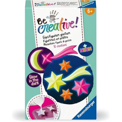Ravensburger - Be Creative Mini - Creazioni in Gesso Stelle Luminose ( Ravensburger - Be Creative Mini - Creazioni in Gesso Stelle Luminose (