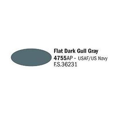 Italeri - Boccetta colore 20 ml Flat Dark Gull Gray Italeri - Boccetta colore 20 ml Flat Dark Gull Gray