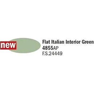 Italeri - Boccetta colore 20 ml Flat Interior Green Italeri - Boccetta colore 20 ml Flat Interior Green