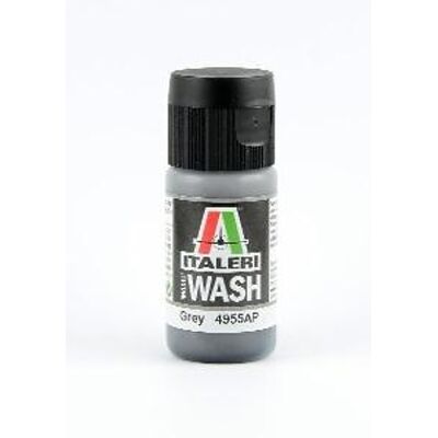 Italeri - Colore acrilico wash 20 ml Grigio (4955AP) Italeri - Colore acrilico wash 20 ml Grigio (4955AP)