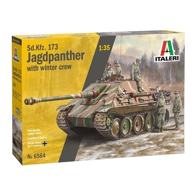 Italeri - Sd.Kfz.173 JAGDPANTHER with winter crew (IT6564) +14 Italeri - Sd.Kfz.173 JAGDPANTHER with winter crew (IT6564) +14