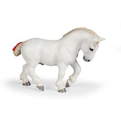 Papo - Cavallo Percheron bianco (PAP51567) Papo - Cavallo Percheron bianco (PAP51567)
