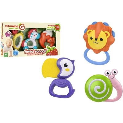 Globo - Sonagli Animali 3pz 2 Ass (05571) Globo - Sonagli Animali 3pz 2 Ass (05571)