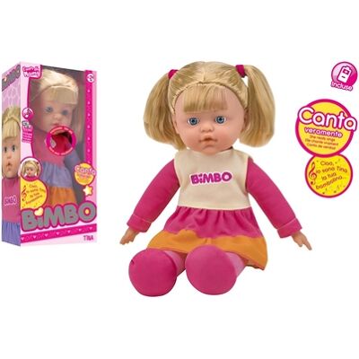 Globo - Bambola C. Morbido Cm44 Canta Con Te T-Me 2col Globo - Bambola C. Morbido Cm44 Canta Con Te T-Me 2col