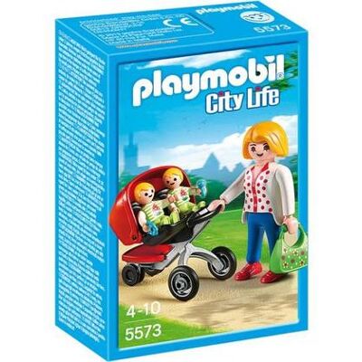 Playmobil - Mamma Con Gemellini (5573) Playmobil - Mamma Con Gemellini (5573)