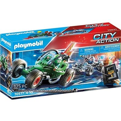 Playmobil - Kart Della Polizia E Fuggitivo (70577) Playmobil - Kart Della Polizia E Fuggitivo (70577)