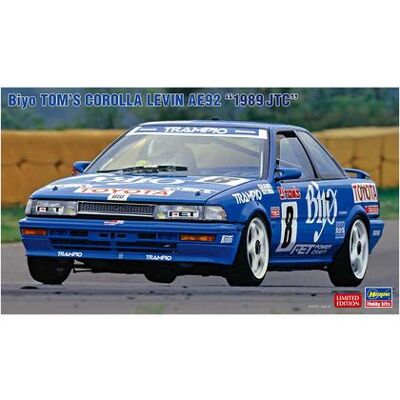 Hasegawa - 1/24 Biyo Tom Corolla Levin Ae92 1989 Jtc (HA20579) Hasegawa - 1/24 Biyo Tom Corolla Levin Ae92 1989 Jtc (HA20579)