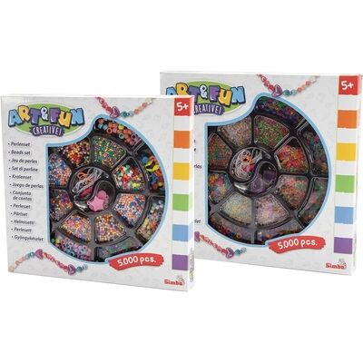 Simba - Set Perline 5.000pz Con Accessori Simba - Set Perline 5.000pz Con Accessori
