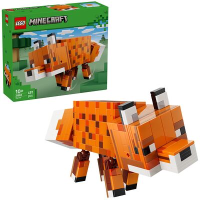 Lego - Minecraft 21588 La Volpe Giocattolo, Puzzle 3D con Accesso Lego - Minecraft 21588 La Volpe Giocattolo, Puzzle 3D con Accesso